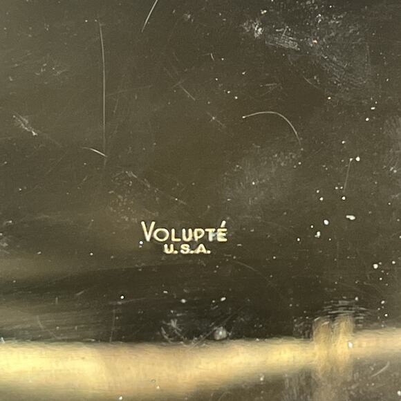 Volupte Vintage Gold Tone Swinglok Carry All Cigarette & Compact USA READ - Picture 5 of 16